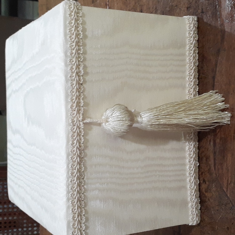 White Handcrafted Jewelry Box